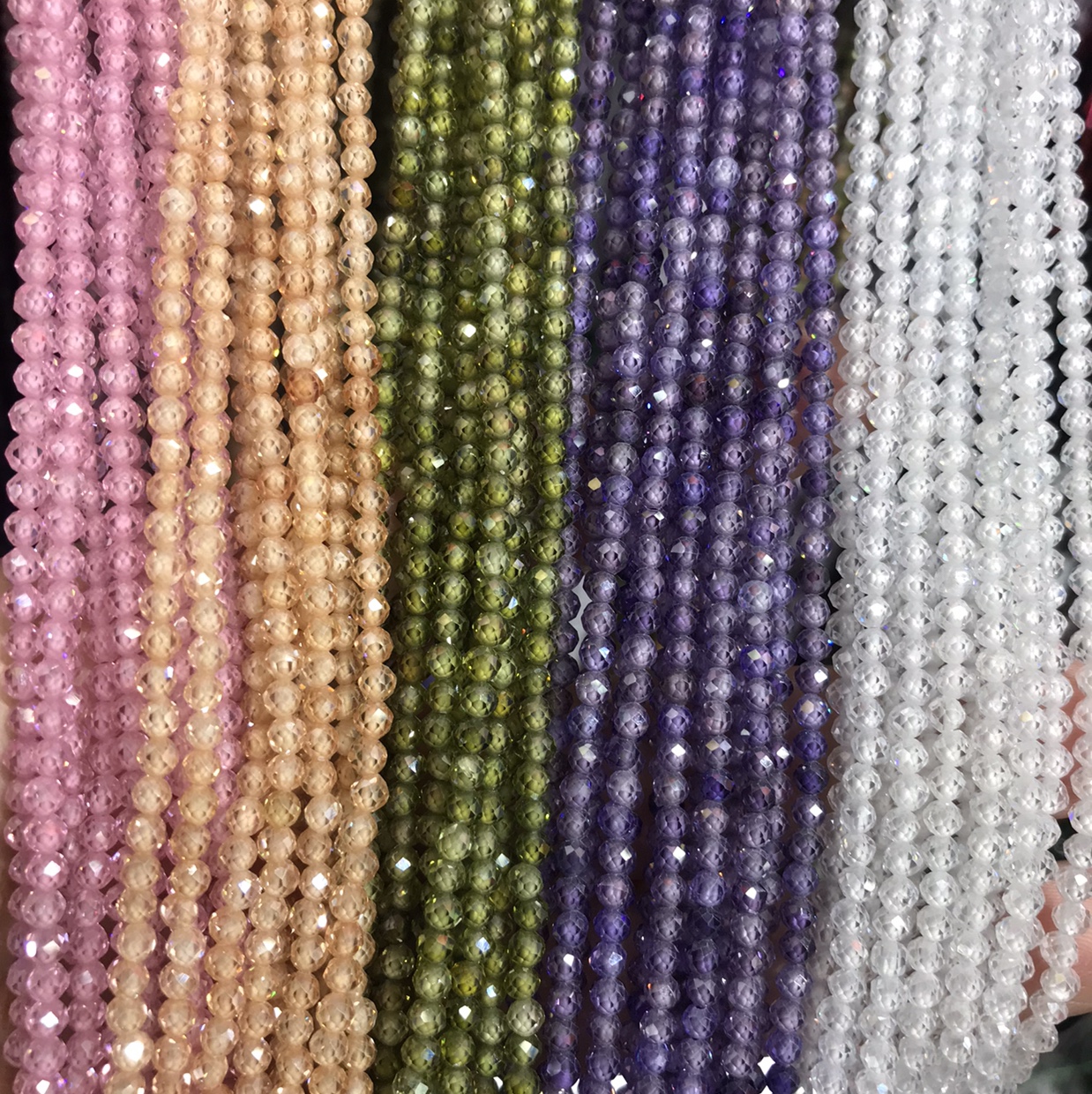 Natural stone zircon