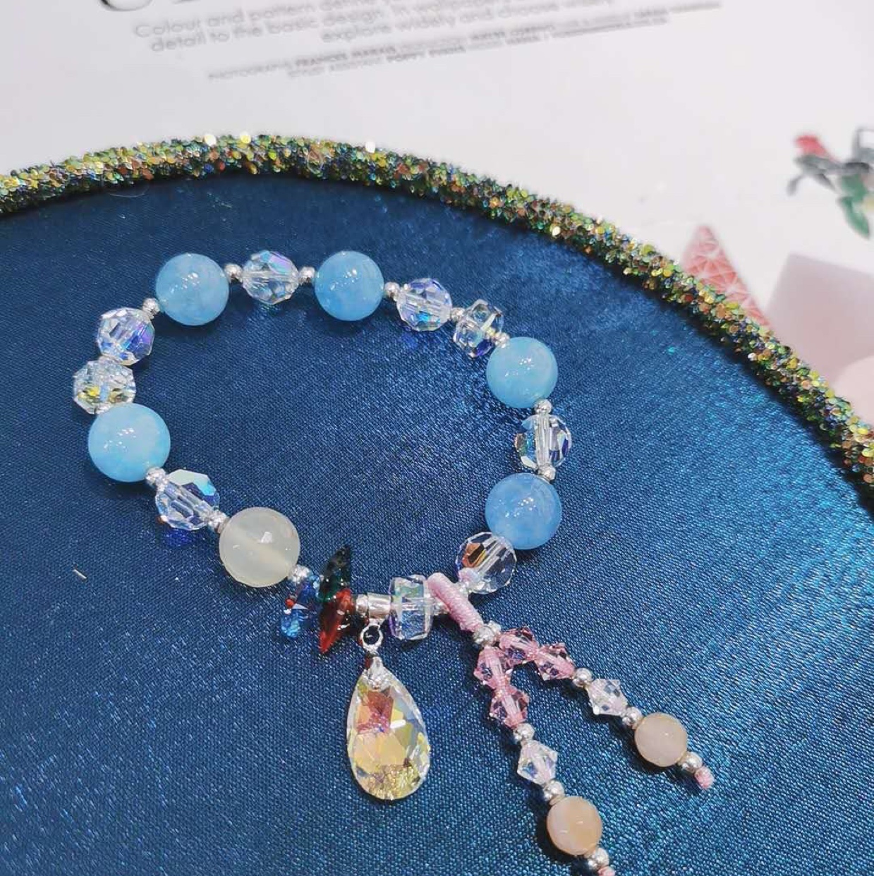 Swarovski crystal paired with a Highbrow bracelet thumbnail