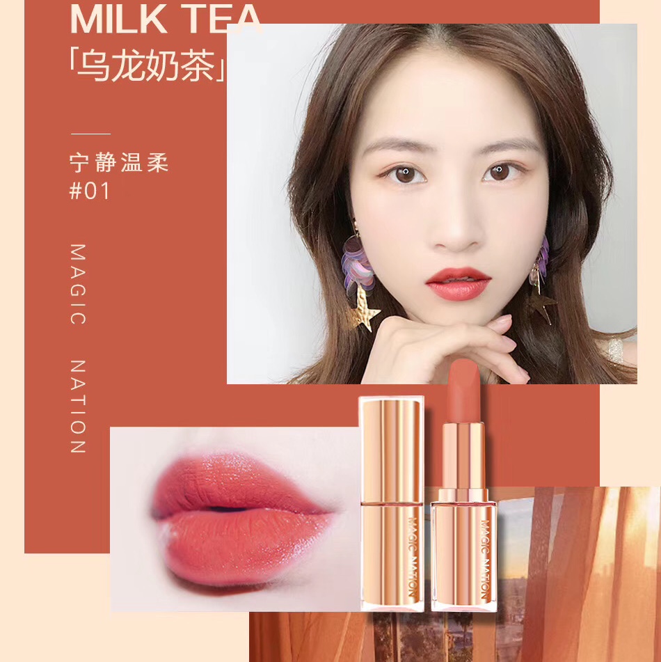 轻薄丝绒雾面口红细节图
