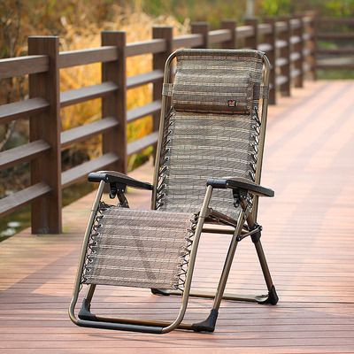 Lounge chair, square tube office lunch break folding chair, home beach leisure chair, reclining chair, luxury lounge chair, lounge chair Item Picture