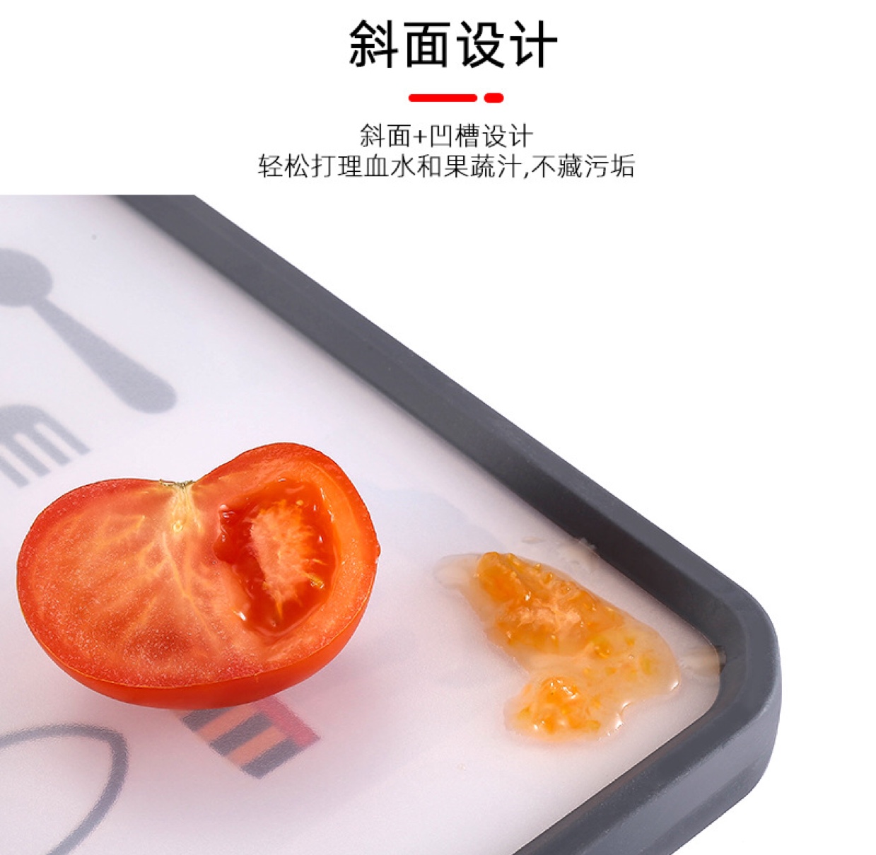 2020 new style 304 stainless steel PP double-sided cartoon pattern cutting board with thickened and heavier color box undefined