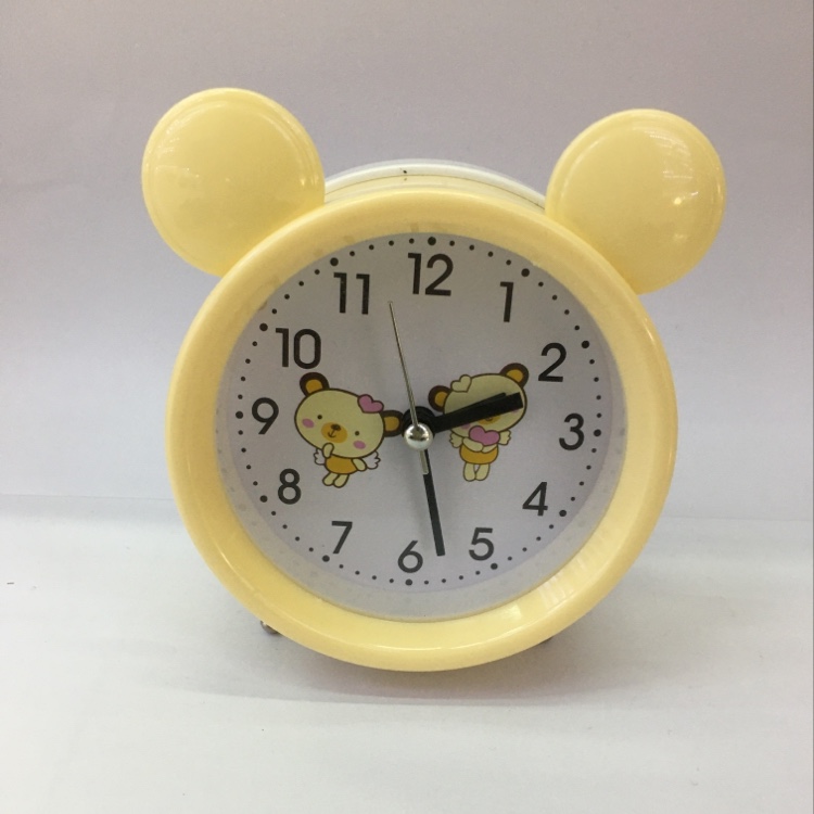 Children's small alarm clock cartoon male and female students dedicated desktop clock cute bedroom alarm clock bedside clock thumbnail