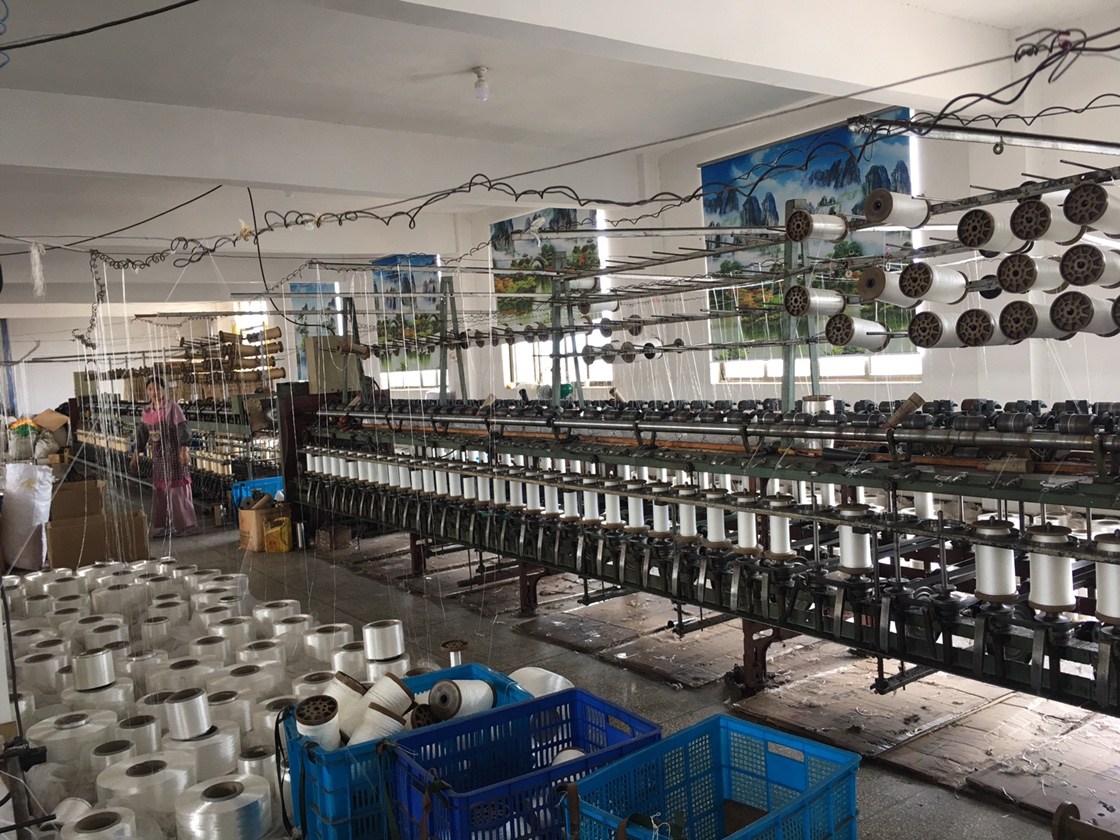 涤纶锦纶丙纶材质合股线规格720D至21600D，韩国线玉线三股辫