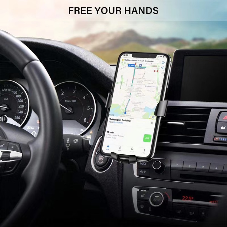 车载手机支架实物图