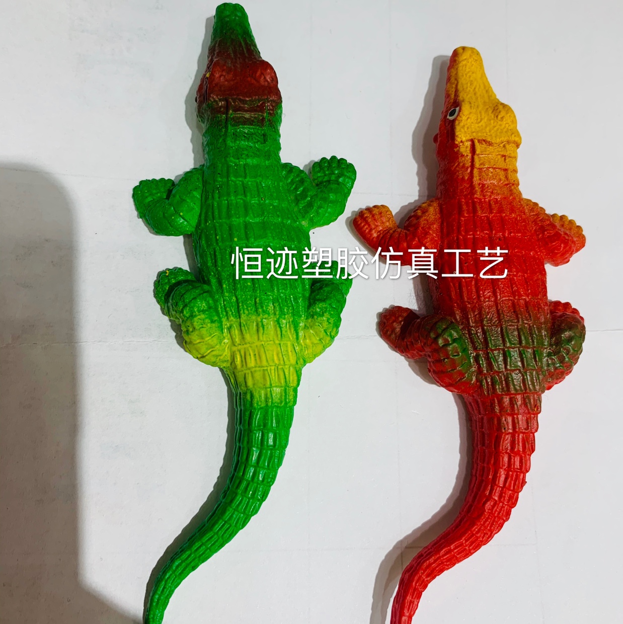 义乌好货橡胶仿真动物鳄鱼早教认知玩具仿真小动物挂件扭蛋小配件