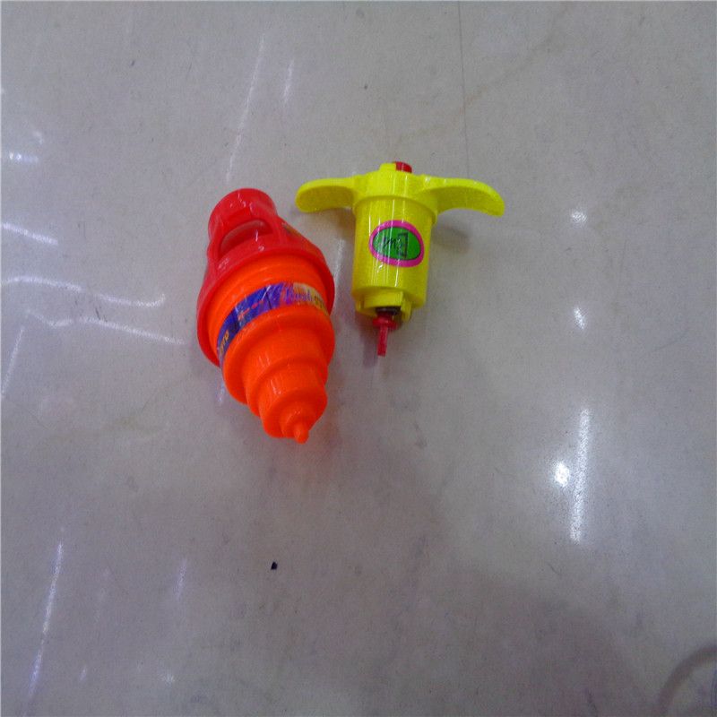 Children's plastic toy luminous gyroscope, gift, rotating flashing small gyroscope, street stall supply, factory direct sales details Picture