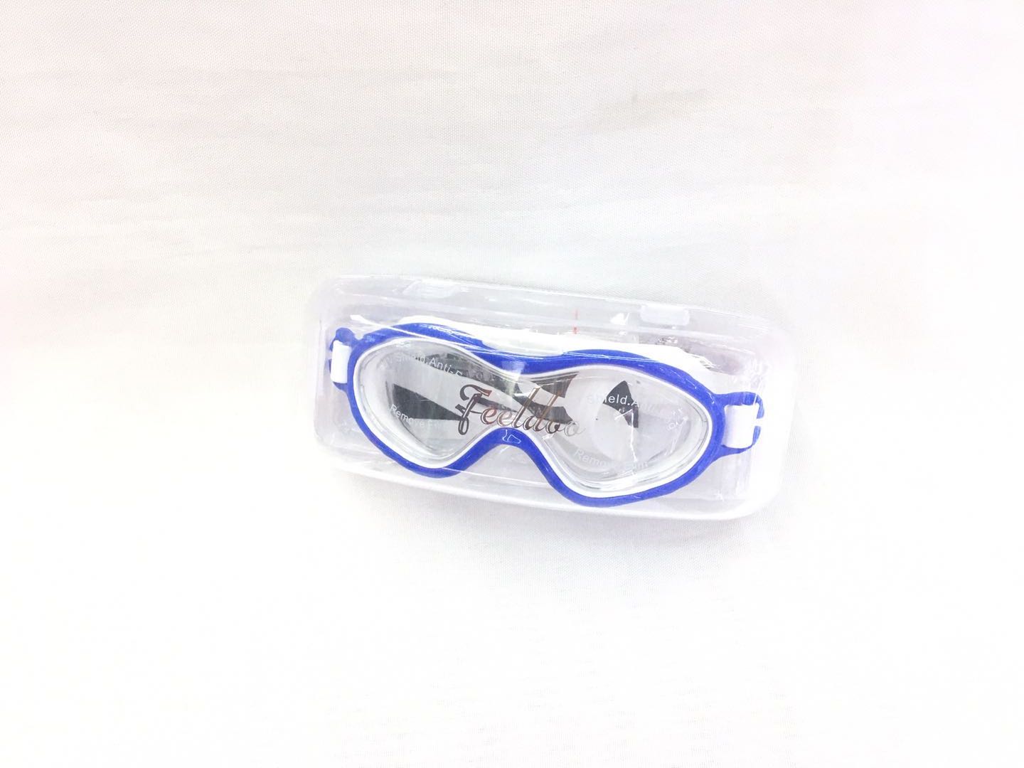 Feiduo Yiwu New Children's Silicone glasses, swimming goggles, large-frame swimming goggles, silicone anti-fog goggles detail image 8