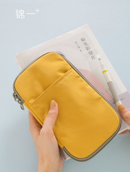 Student pencil case portable writing case storage bag business waterproof