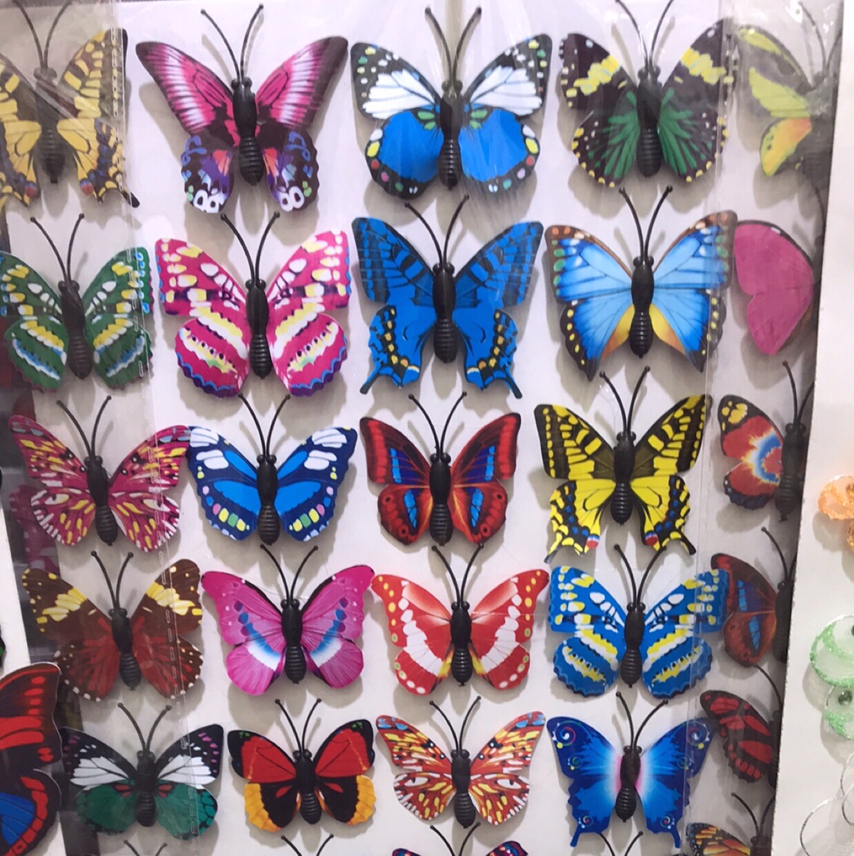 PVC butterfly iris craft accessories thumbnail