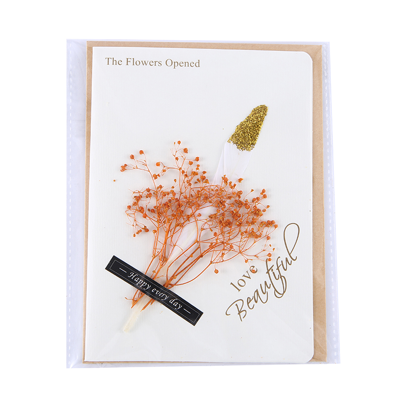 干花贺卡详情图2