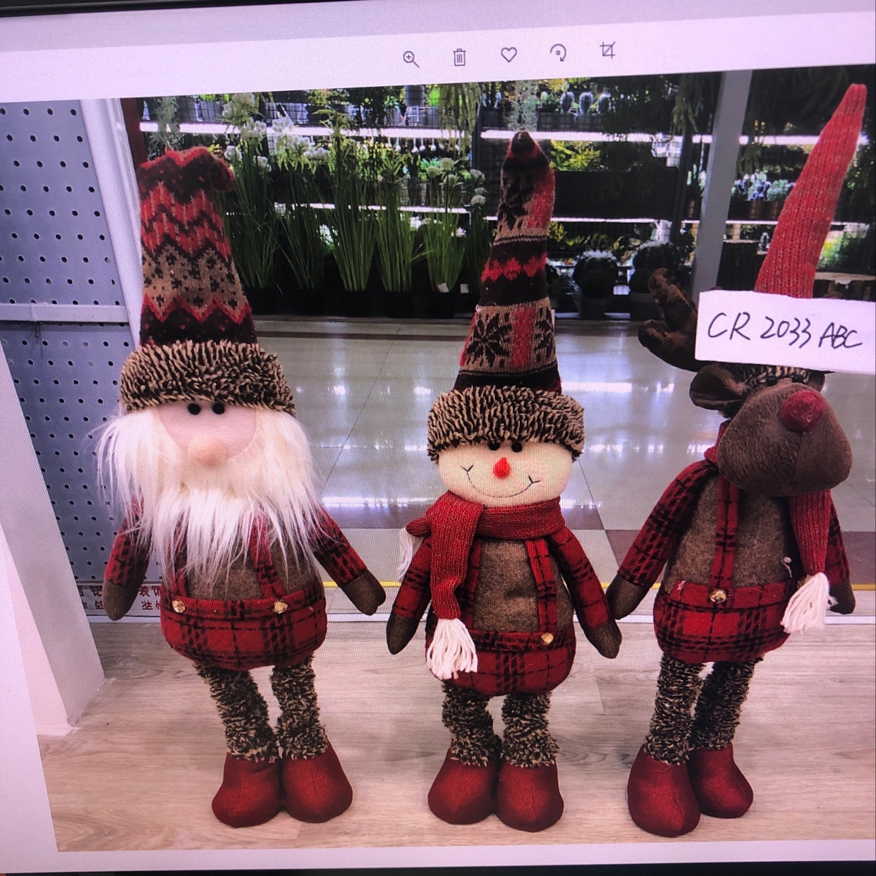 2020款 背带裤 伸缩圣诞老人、雪人、鹿 50公分