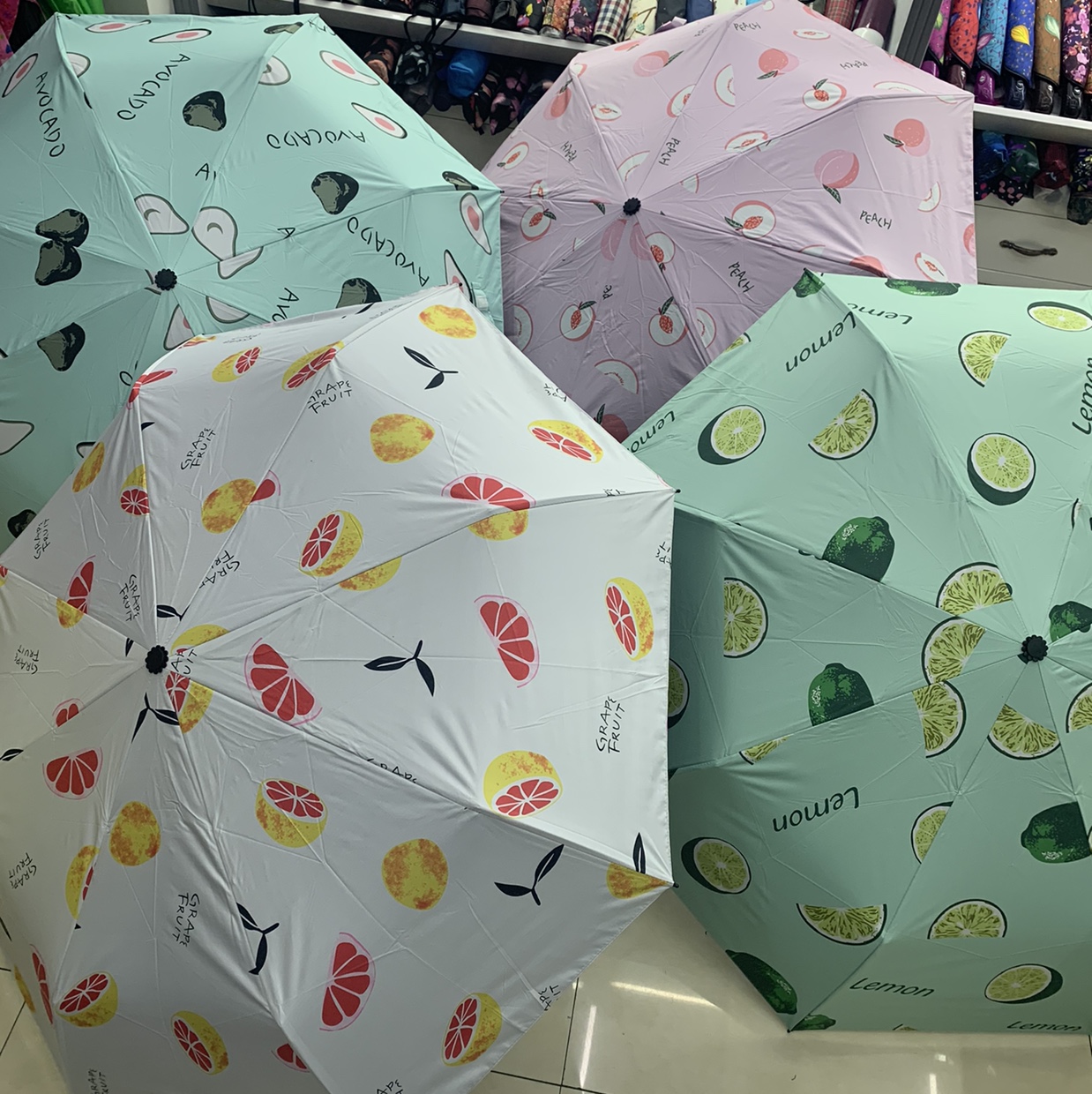 三折全自动黑胶防风