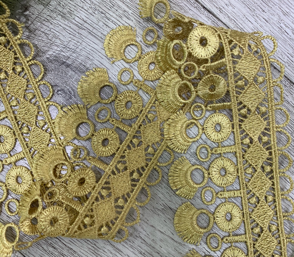 Water-soluble polyester barcode gold imitation details Picture