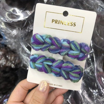 Blue And Purple Hair Clip