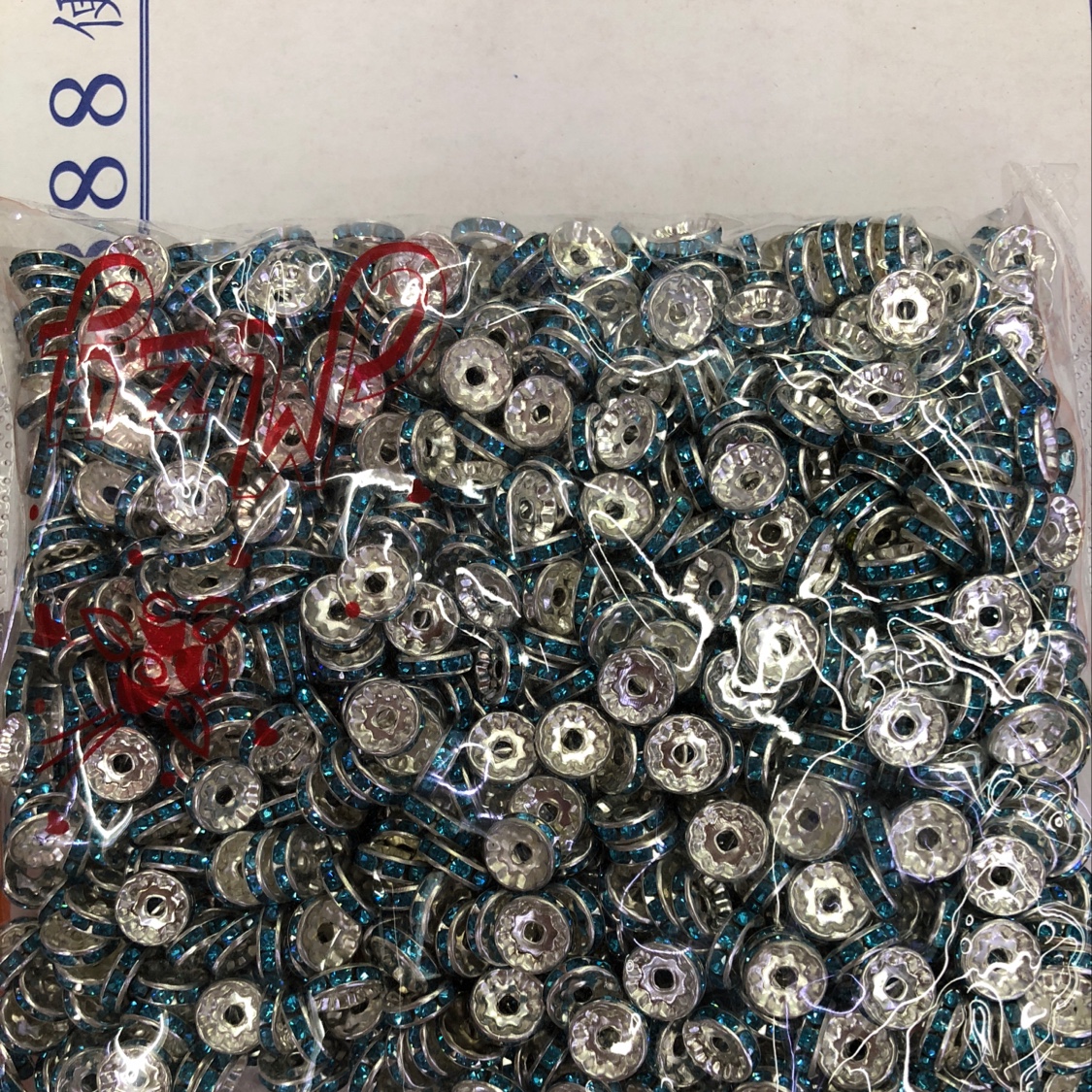 Drill Ring 10Mm Lake Blue