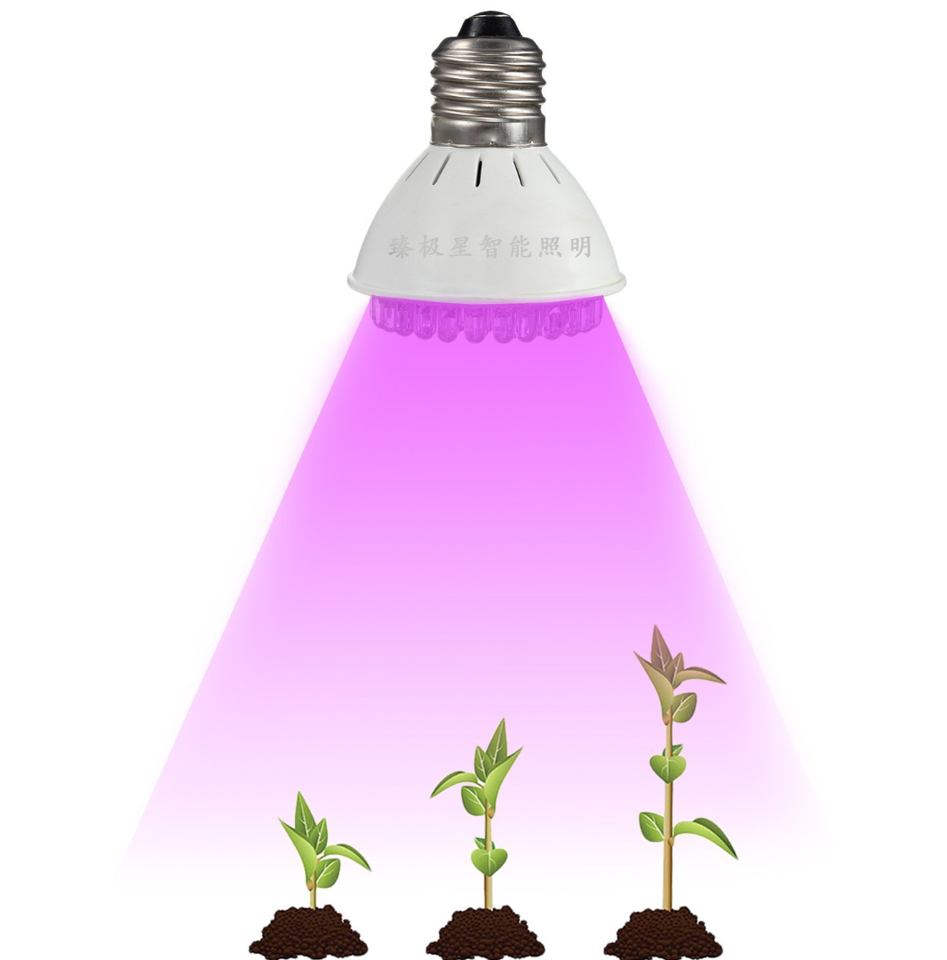 led植物生长灯e27室内蔬菜花卉盆栽种植补光灯详情图2