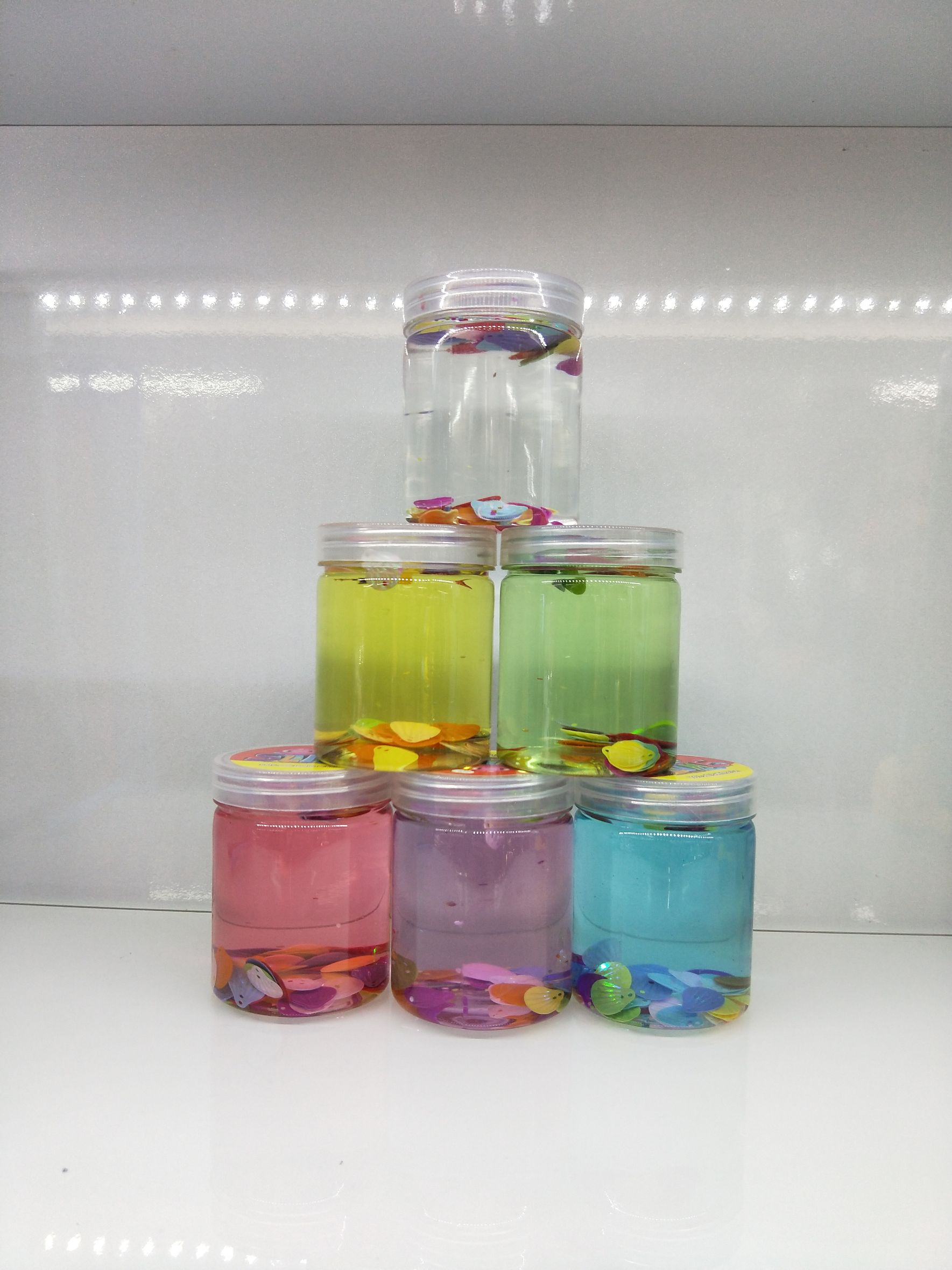 150g shell crystal Mud Slyme Decompress mud poke mud