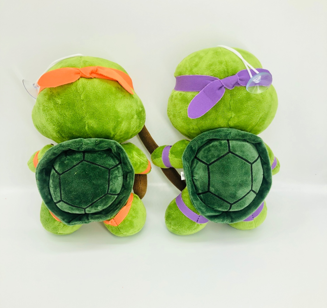 A plush toy of Teenage Mutant Ninja Turtles, 25cm in height and 150g in weight Item Picture