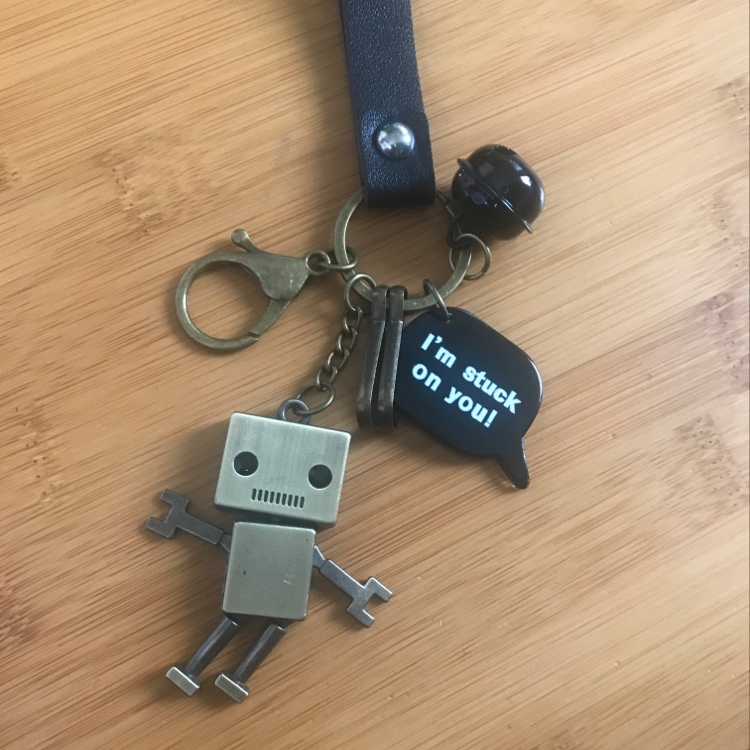 大头机器人.钥匙扣.新款韩版，时尚，潮流