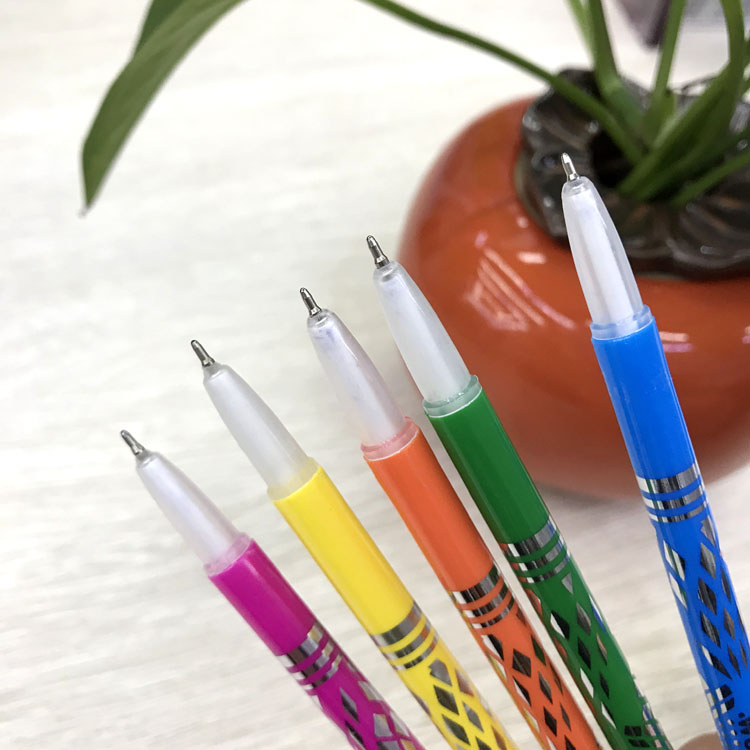 简易圆珠笔wenao非cello .07印花圆珠笔中油笔详情图2