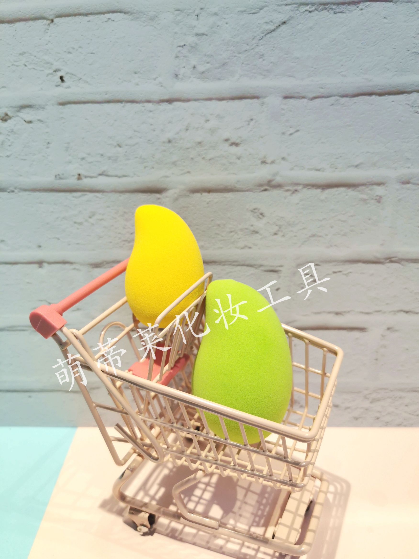 Non-Latex Water To Enlarge Fruit Powder Puff Mango Powder Puff Beauty Makeup Egg Hydrophilic Powder Puff Beauty Makeup Egg