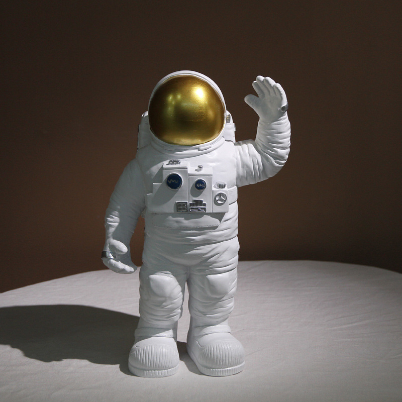 创意太空人摆件北欧卡通宇航员树脂工艺品流浪地球桌面装饰品摆设详情图4