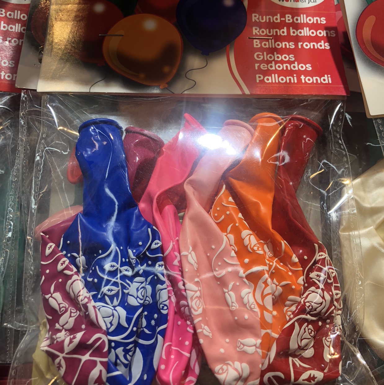 Wholesale of 2.8-gram ordinary printed balloon party supplies