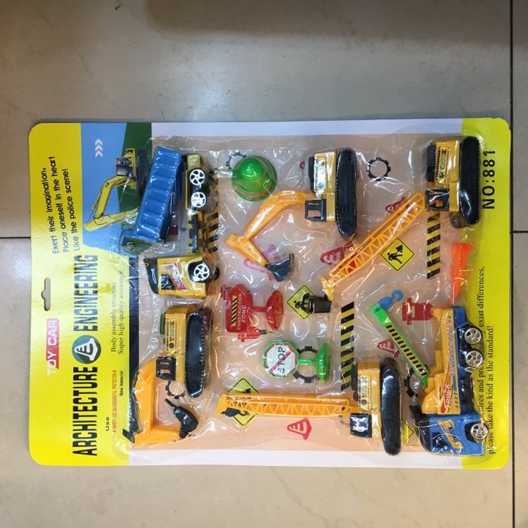 Construction engineering construction series products - children's safety education toys