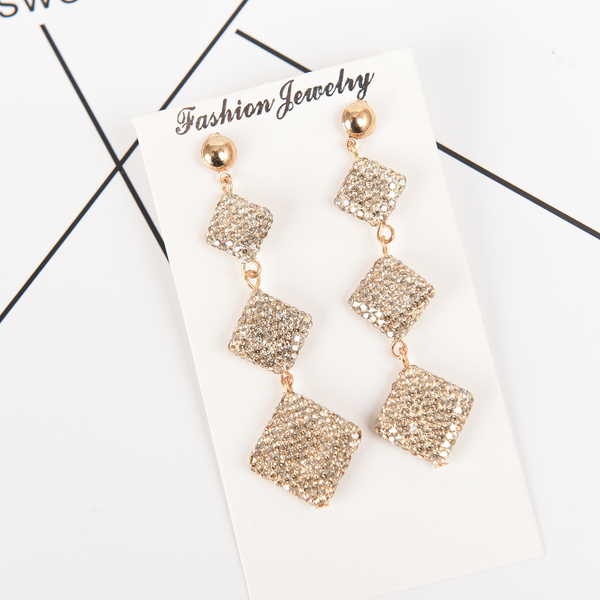 Korean version earring series. Mix and match freely. detail image 1