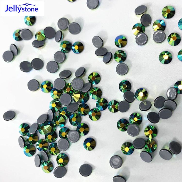 Jellystone推荐仿奥黑绿金ABss8水晶玻璃DIY美甲手机壳饰品配件