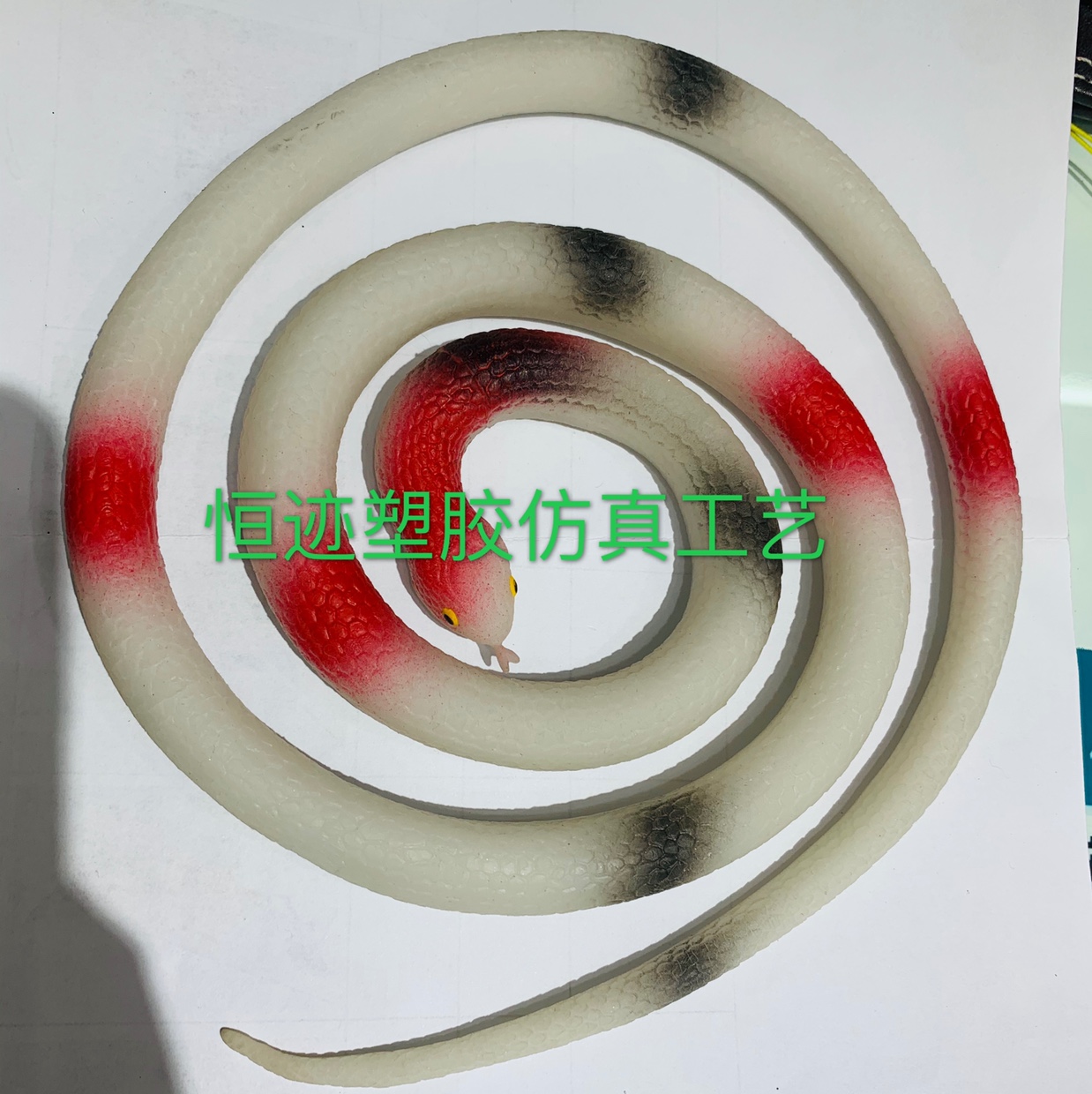 义乌好货软胶仿真动物仿真蛇橡胶蛇万圣节产品