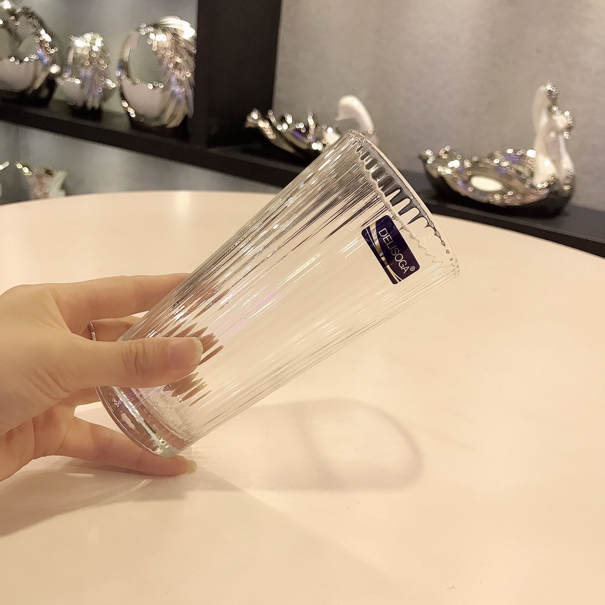 Dsy5840-2A Vertical Edge Water Cup Drink Cup Application Scenario