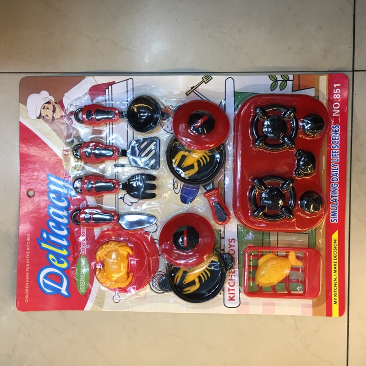 Wholesale of kitchen toys and supplies for children's house play