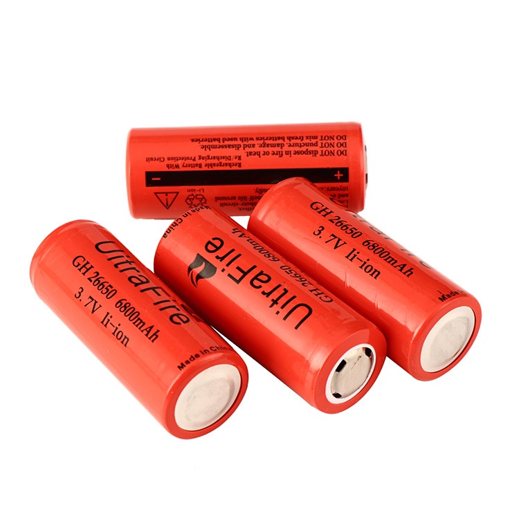 手电筒电池26650电池 6800毫安超长续航 大容量可充电锂电池批发详情图2