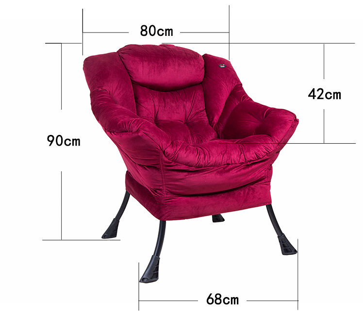 懒人沙发椅子简约躺椅客厅卧室小沙发宿舍单人沙发阳台懒人椅详情图12