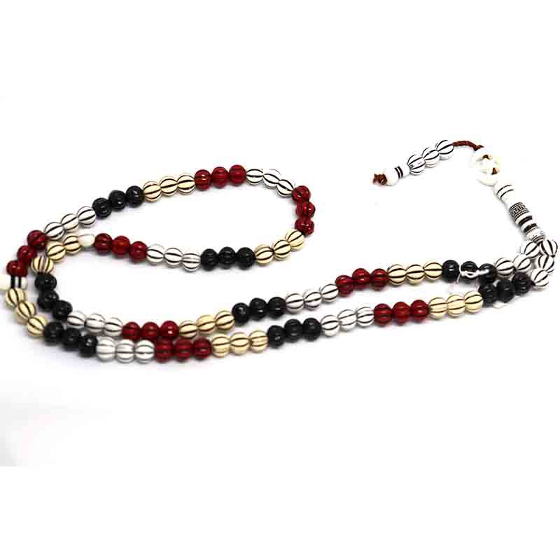 Focus on Muslim rosary beads color pumpkin beads 99 (small) manufacturers direct thumbnail