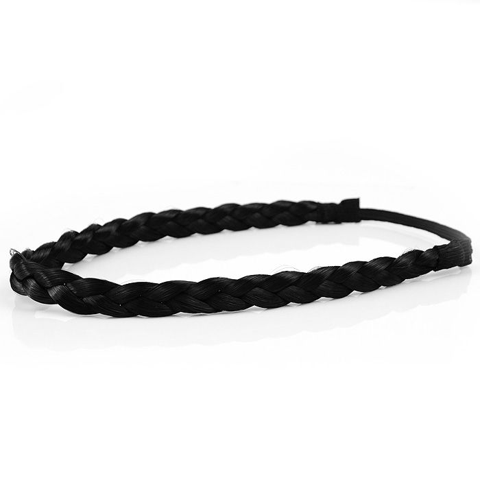 Stylish women's synthetic boho braid headband thumbnail