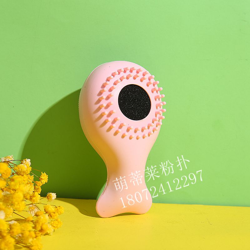 Food Grade Silicone Little Whale Cleansing Brush Makeup Tools Beauty Tools details Picture