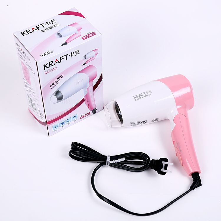 Kraft 2353 folding hair dryer with temperature control thumbnail