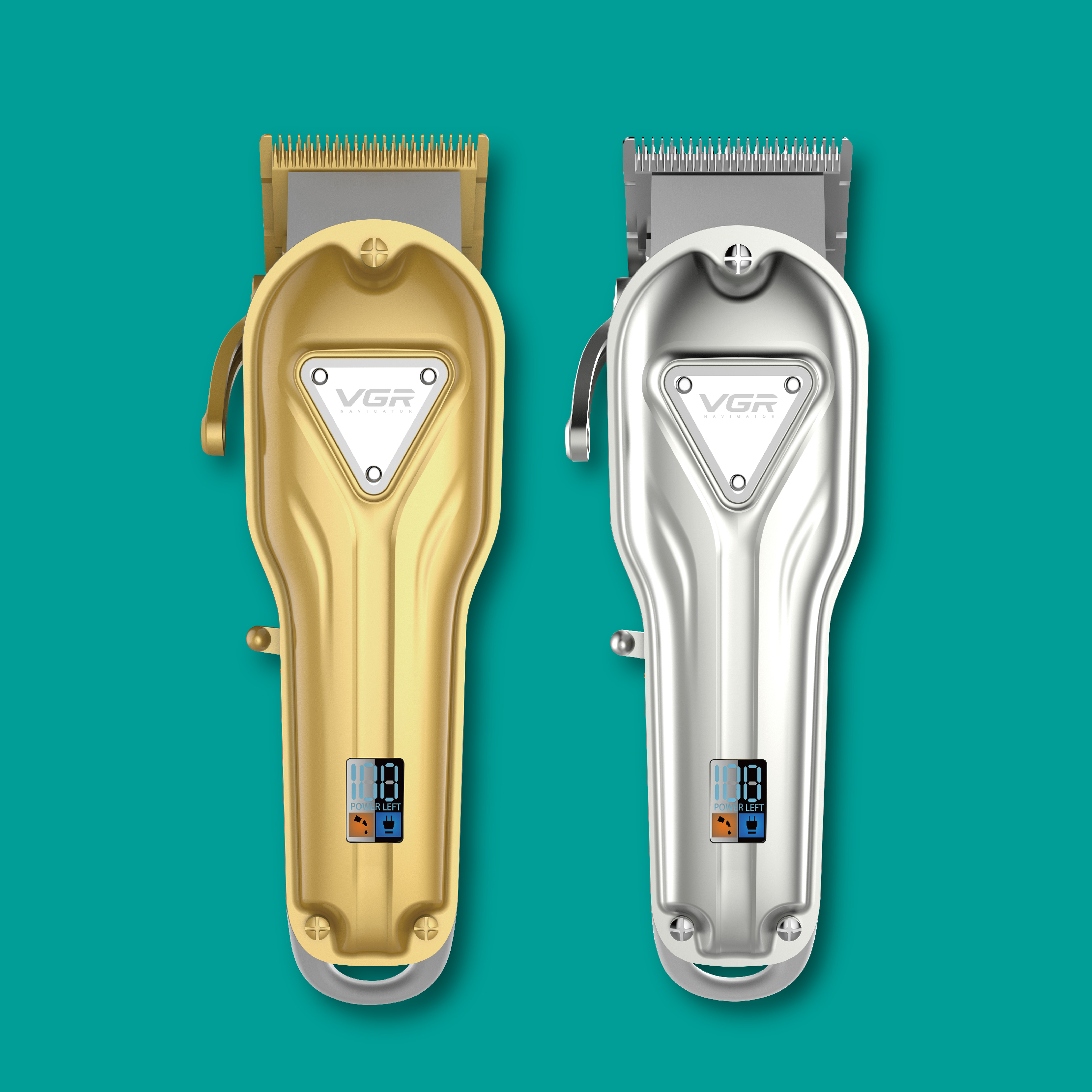 Cross-border e-commerce VGR134 charging clipper Hair clipper Hair clipper Foreign trade electric clipper Specification drawing