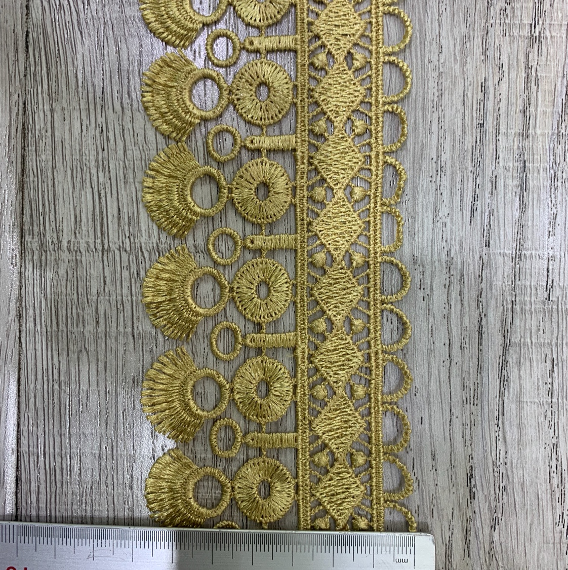 Water-soluble polyester barcode gold imitation