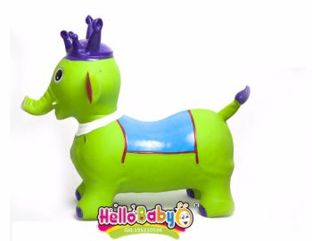 哈哈球音乐彩绘象大象震动音乐叫声 儿童玩具皇冠大象充气大象图