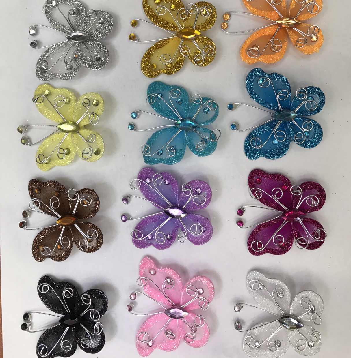 Iris craft Accessories 5.5cm Spider Butterfly thumbnail