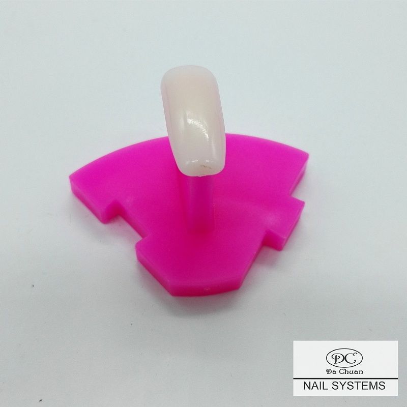 Circular detachable nail practice stand, nail practice stand, nail stand with nail plates, nail stand details Picture