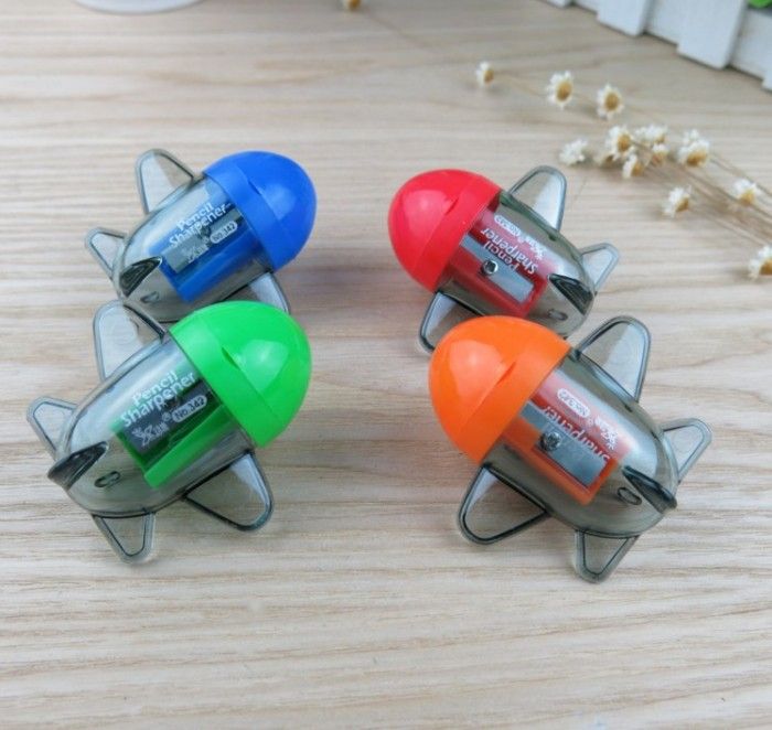 Xinle 342 Creative Cartoon Little Airplane single-hole Pencil sharpener, Mini and cute Pencil sharpener, Factory direct sale details Picture