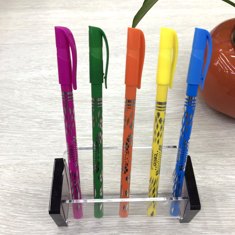 简易圆珠笔wenao非cello .07印花圆珠笔中油笔详情图8