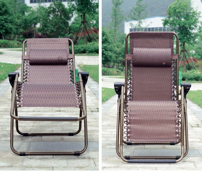 Lounge chair, square tube office lunch break folding chair, home beach leisure chair, reclining chair, luxury lounge chair, lounge chair details Picture