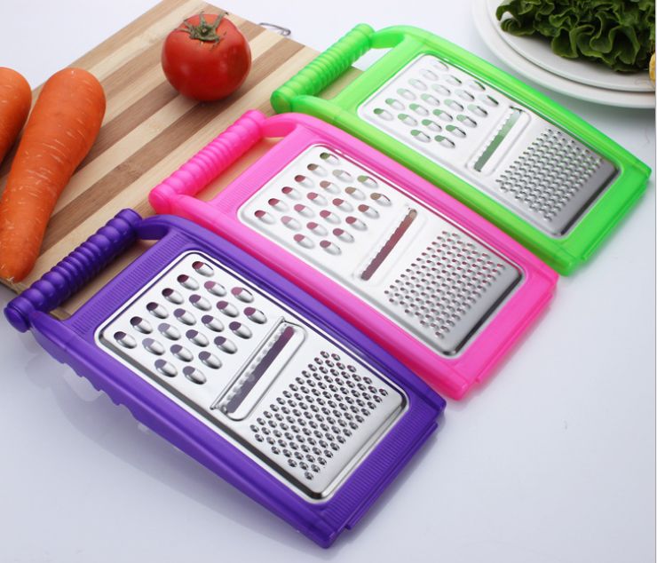 Vegetable slicer, grater, stainless steel multi-functional melon grater, fruit and vegetable grater, potato grater Specification image