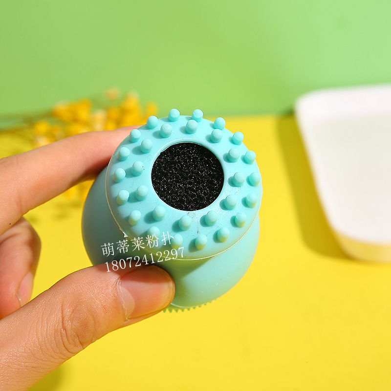 Food Grade Silicone Small Octopus Cleansing Brush Makeup Brush Makeup Tools Manufacturers Direct Sales Specification drawing