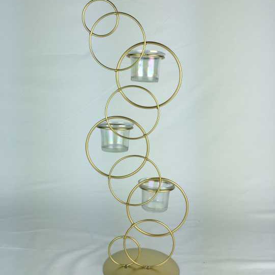 铁艺烛台，三头烛台烛台 挂件工艺品 欧美风 喜乐家居夏季 爆款新品图